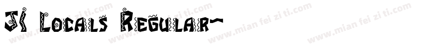 JI Locals Regular字体转换